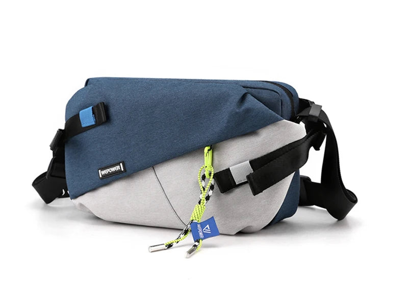 High Quality Nylon Panelled Waist Packs for Unisex Casual Outdoor Use