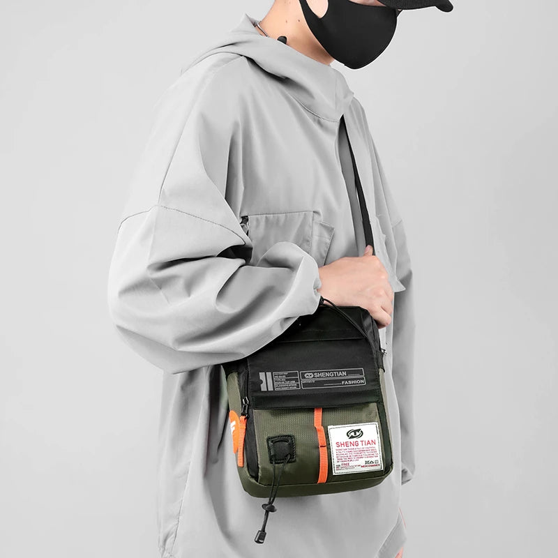 Waterproof Anti-Theft Sling Bag | Multi-Pocket Messenger for Travel