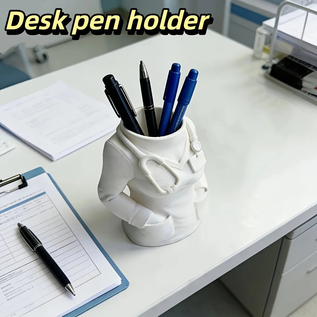 Nurse-Shaped Pen Holder | Perfect Gift for Medical Staff