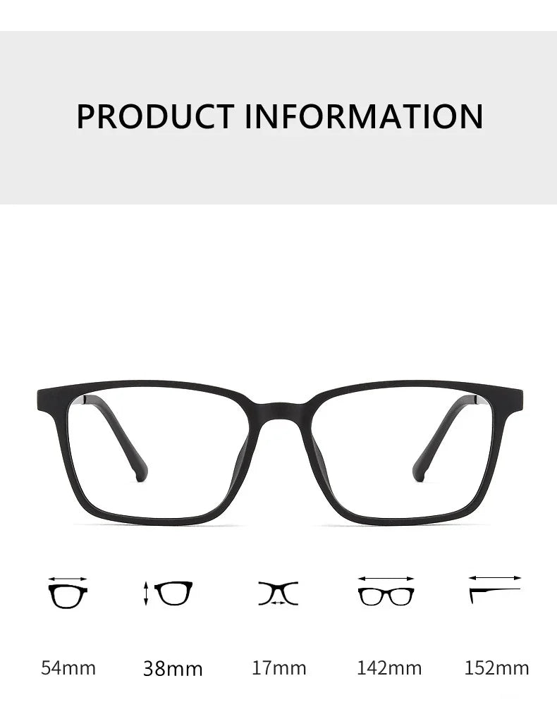 Ultra-Light Myopia Eyewear Frames | Blue Light Blocking Glasses