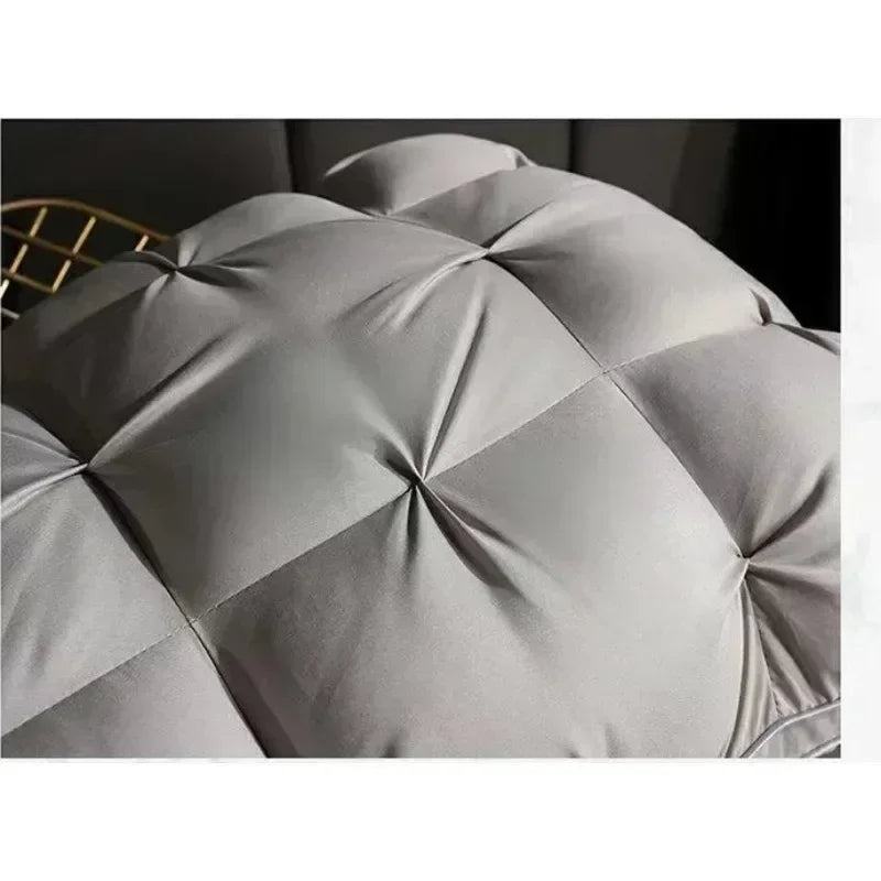 Luxury 100% Cotton Goose Down Pillow | Comfortable Bedding Gift