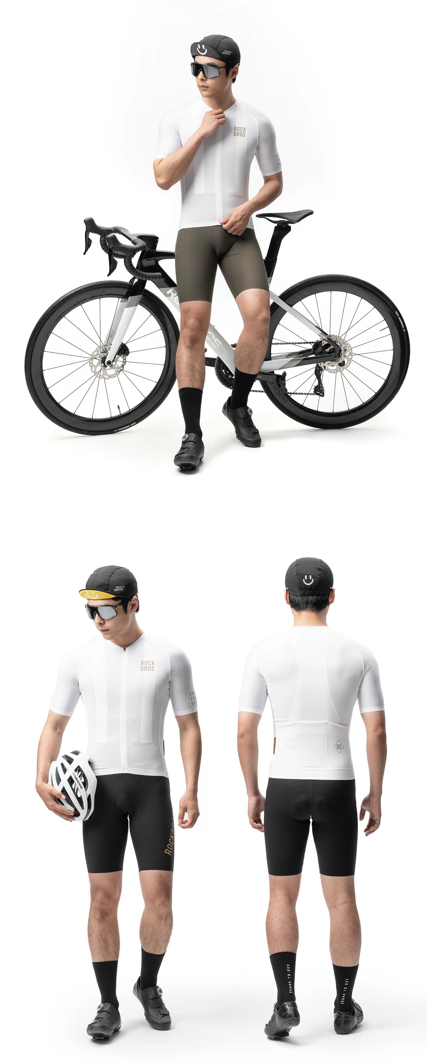 Breathable Short Sleeve Cycling Jersey | Windproof & Reflective Shirt