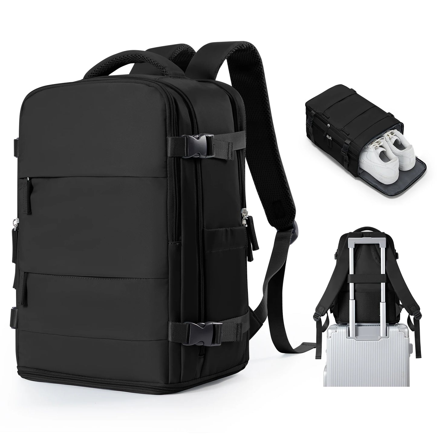 Versatile Waterproof Travel Backpack for Men & Women | Spacious Design