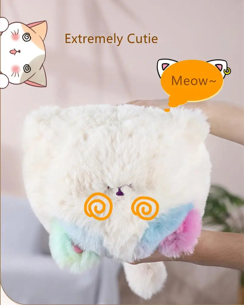 Interactive Plush Cat Dog Toy | Speak & Hug for Kids