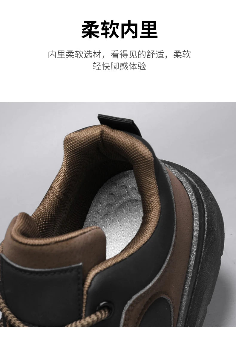 Men's Mid-Top Casual Ankle Boots | Stylish & Durable Sports Shoes