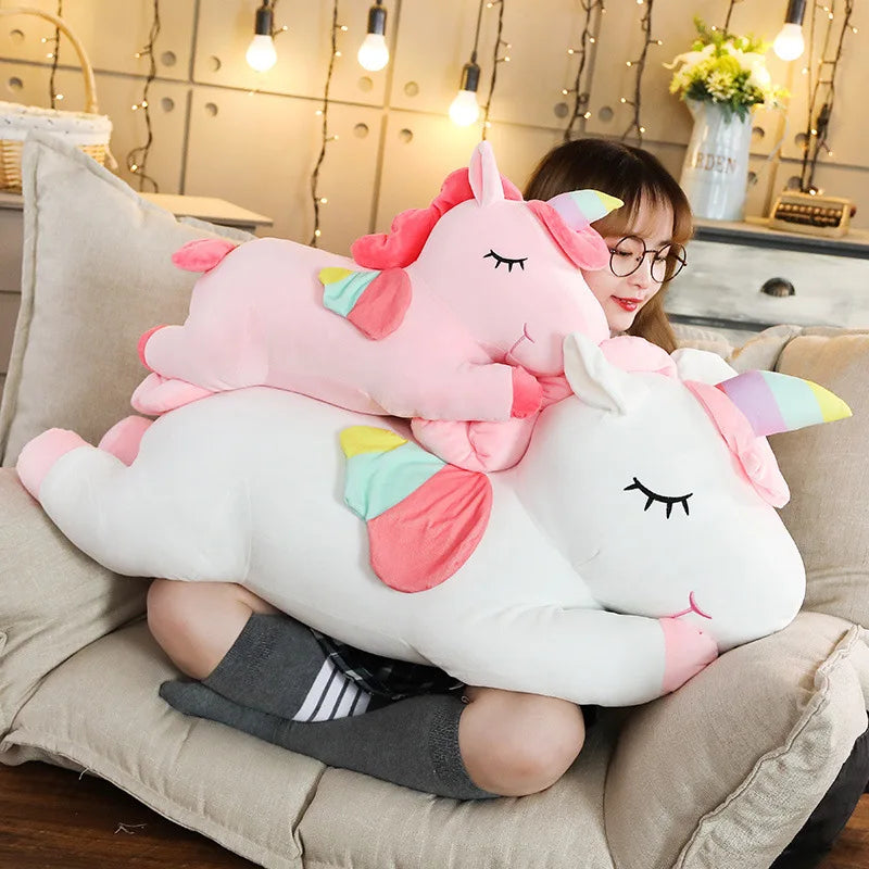 Kawaii Giant Unicorn Plush Toy | Soft Stuffed Animal for Kids