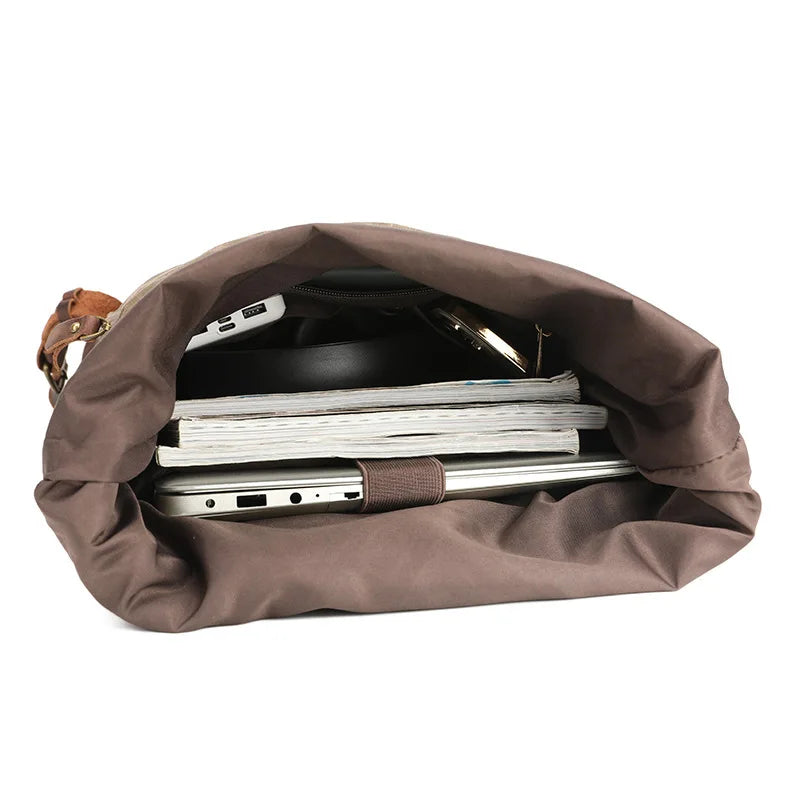 Retro Waterproof Oil Wax Canvas Travel Backpack | Unisex Design