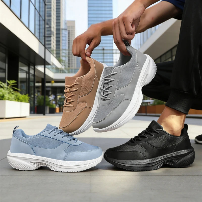 Men's Wide Toe Running Shoes | Breathable Non-Slip Sneakers