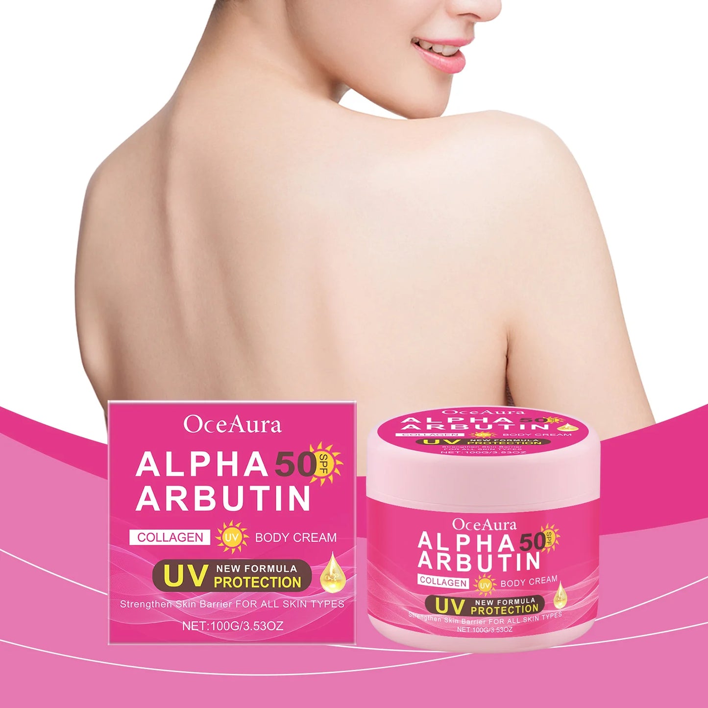 Hydrating Body Cream for Dull Skin | UV Protection & Brightening