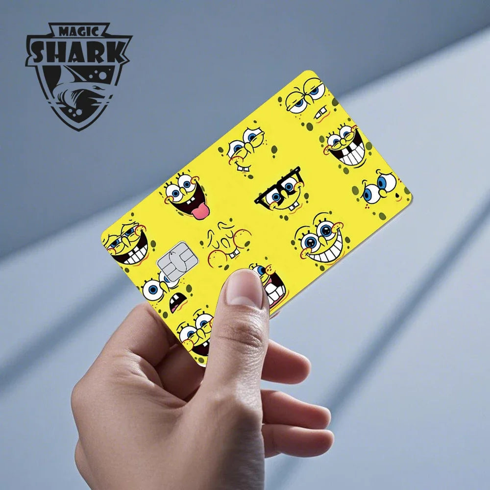 Cartoon Waterproof Skin Cover Sticker for Credit and Debit Cards