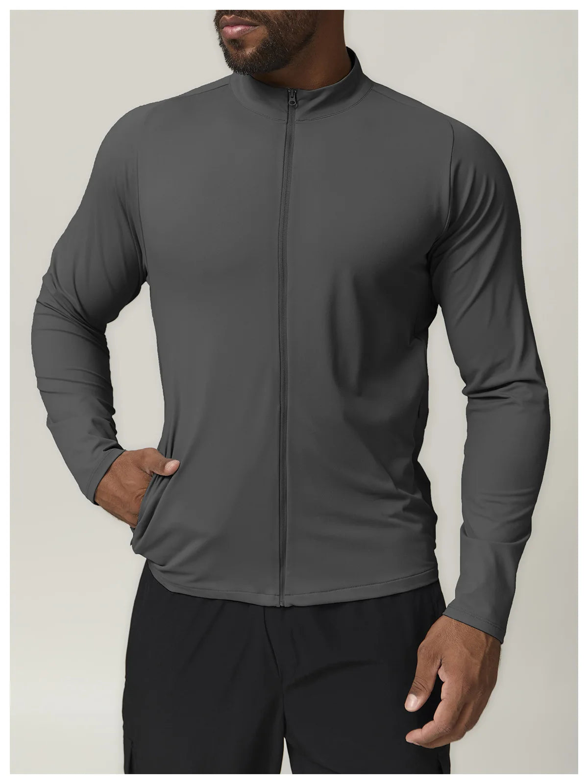 Men's Versatile Warm Athletic Jacket | Stretchable & Breathable