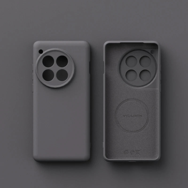 Luxury Shockproof Liquid Silicone Case for OnePlus Devices