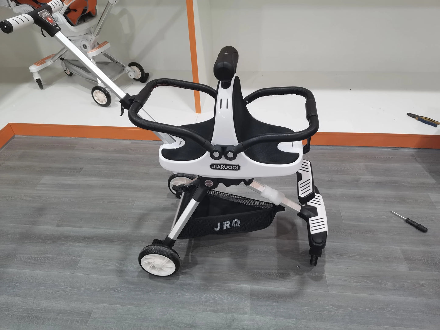 Lightweight Double Stroller with Canopy for Infants & Toddlers