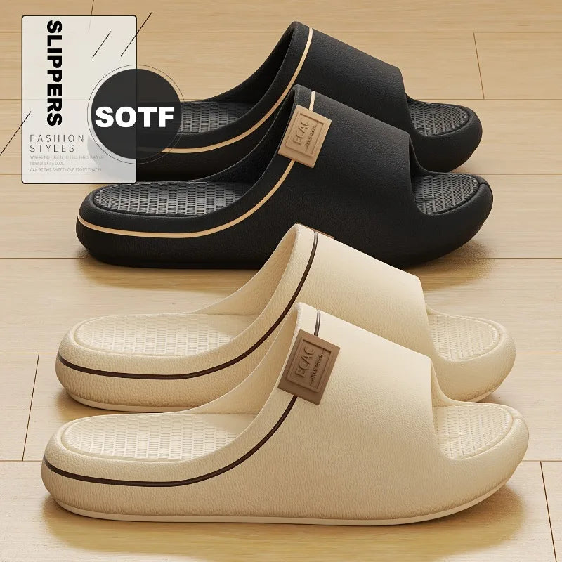 Unisex Summer EVA Slippers | Soft Non-Slip Slides for Home Comfort
