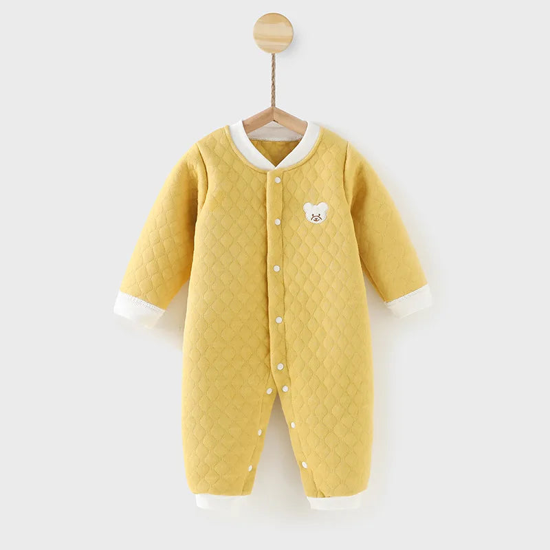 Infant Autumn Winter Romper Suit | Cozy Cotton One-Piece Outfit