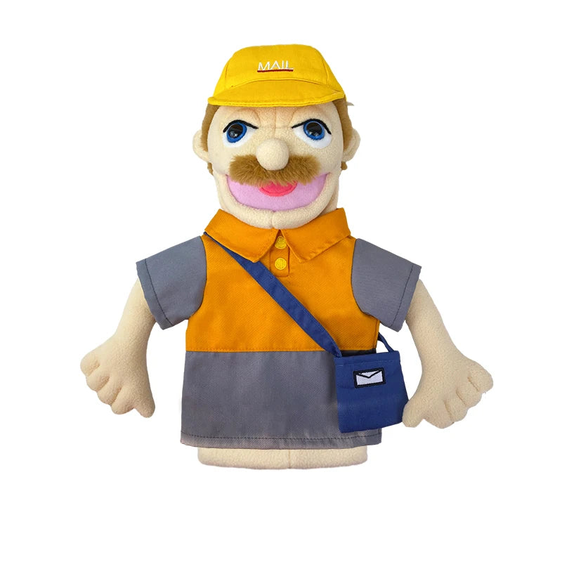 Cartoon Profession Series Plush Hand Puppets | Fun & Engaging Dolls