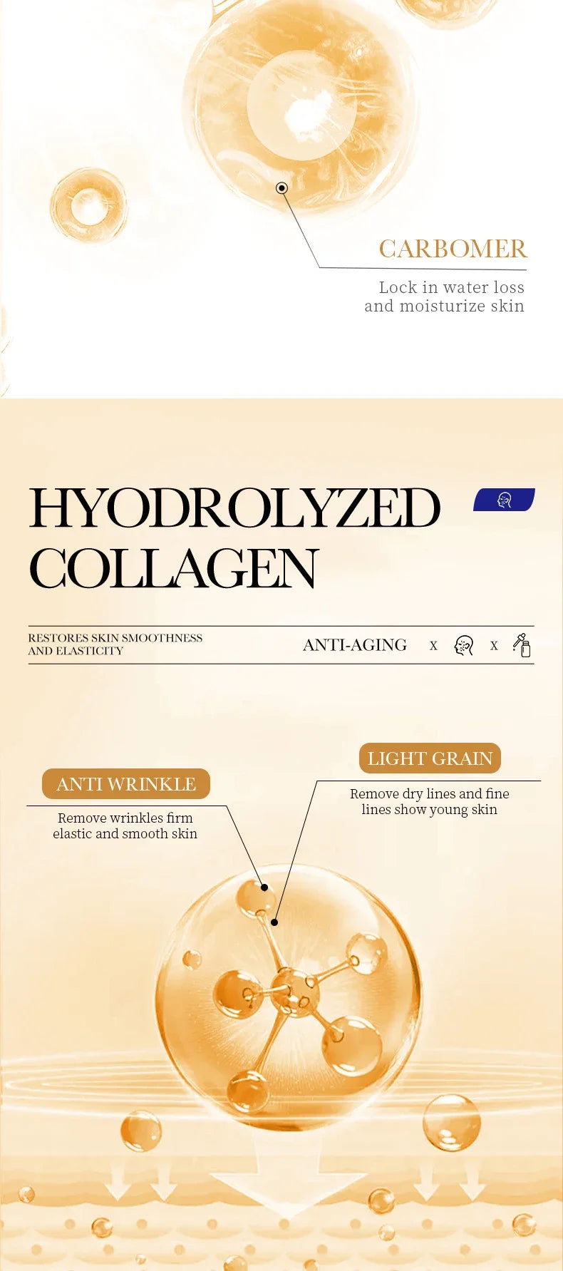 Collagen Face Serum | Moisturizing Facial Essence for Radiant Skin