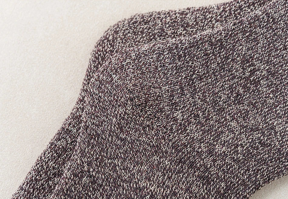 Thick Cotton Crew Socks for Men | Warm Comfortable Winter Gear