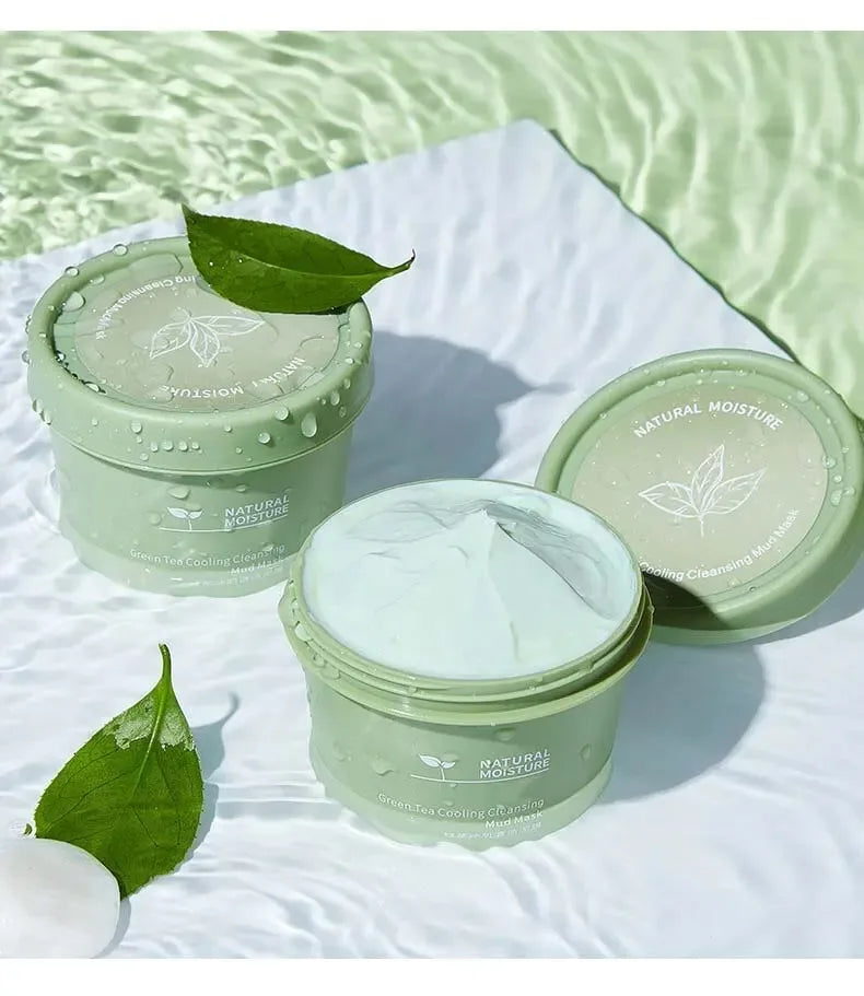 Green Tea Ice Mud Mask | Cleansing, Hydrating & Oil Control