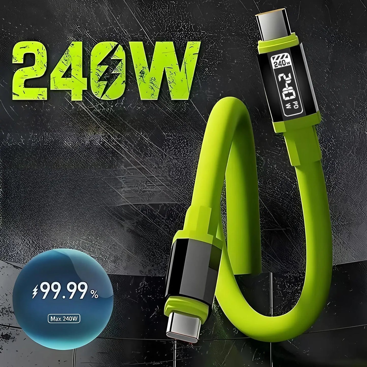 Fast Charging Type C Charger Cable | Durable & Quick Sync