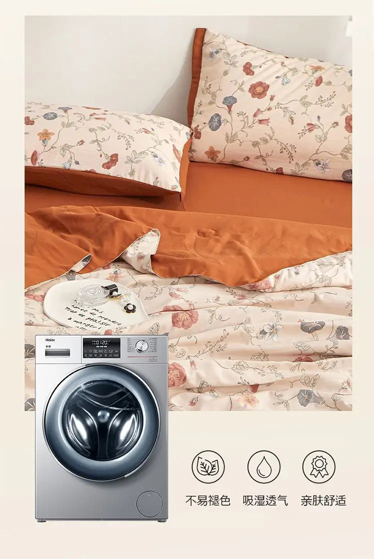 Comfortable Summer Cool Quilt Set | Lightweight Breathable Comforter