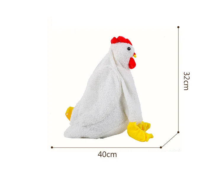 Cute Chicken Shape Crossbody Purse for Women | Cozy Fleece Handbag