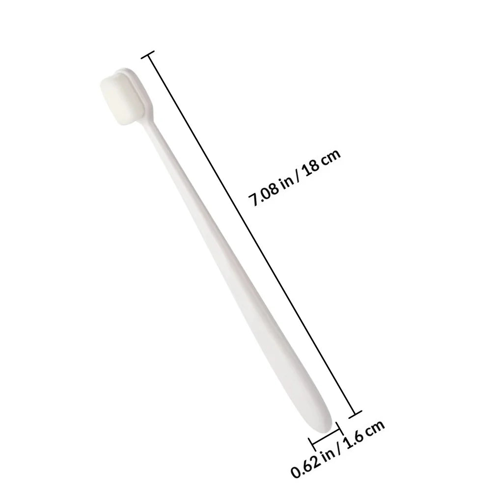 4pcs Ultra Soft Micro-Nano Bristles Toothbrush | Gentle Gum Care