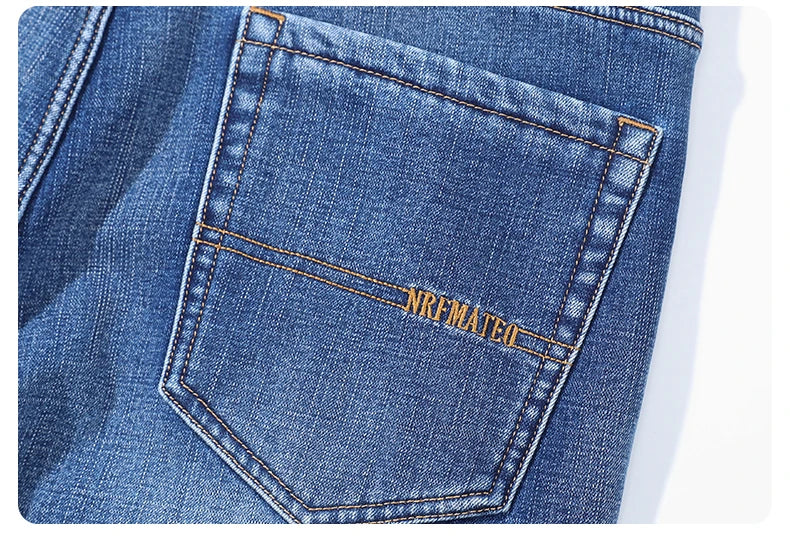 Winter Fleece Men's Jeans | Stylish Warm Denim for Cold Weather