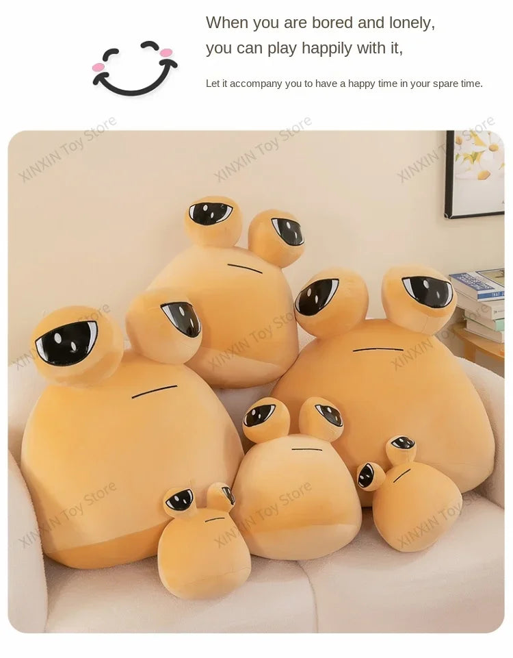 Cute Big Size Plush Alien Toy | Kawaii Stuffed Animal Gifts