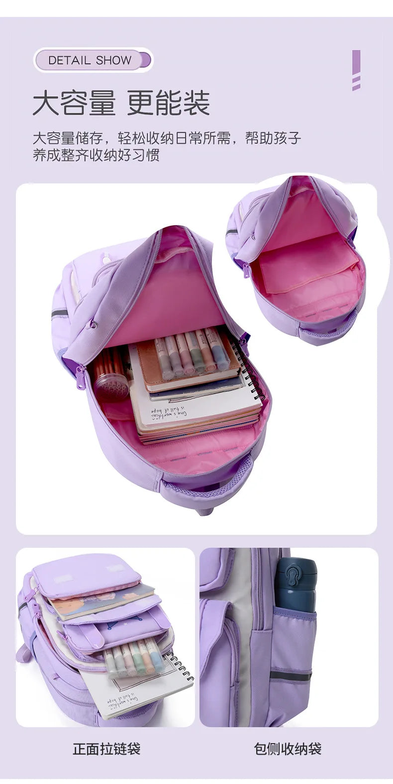 Cute Cartoon Backpack for Kids | Lightweight & Fun Schoolbag