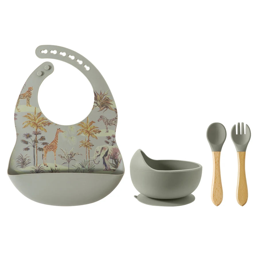 Silicone Baby Dinnerware Set | Safe & Fun Feeding Essentials
