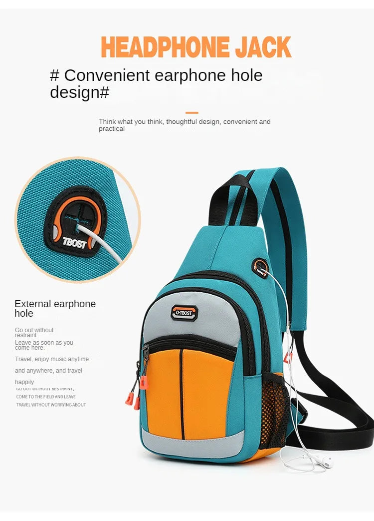 Multi-Functional Casual Shoulder Bag | Ideal for Travel & Sports
