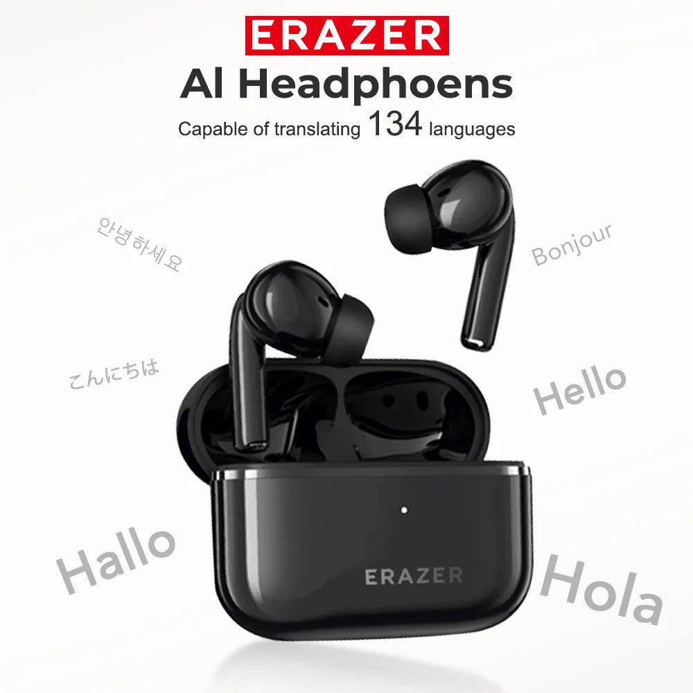 AI Translator Earbuds | Game Low Latency Wireless Earphones