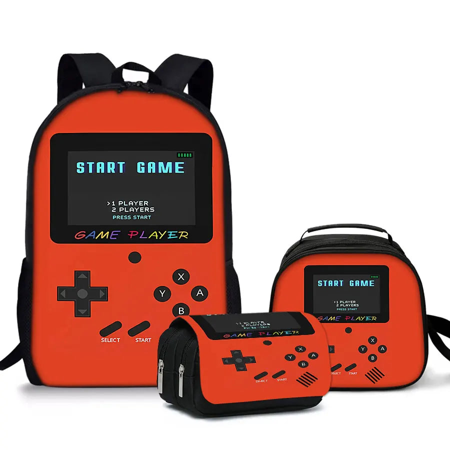 Lightweight Cartoon Backpack Set for Kids & Teens | Fun & Durable