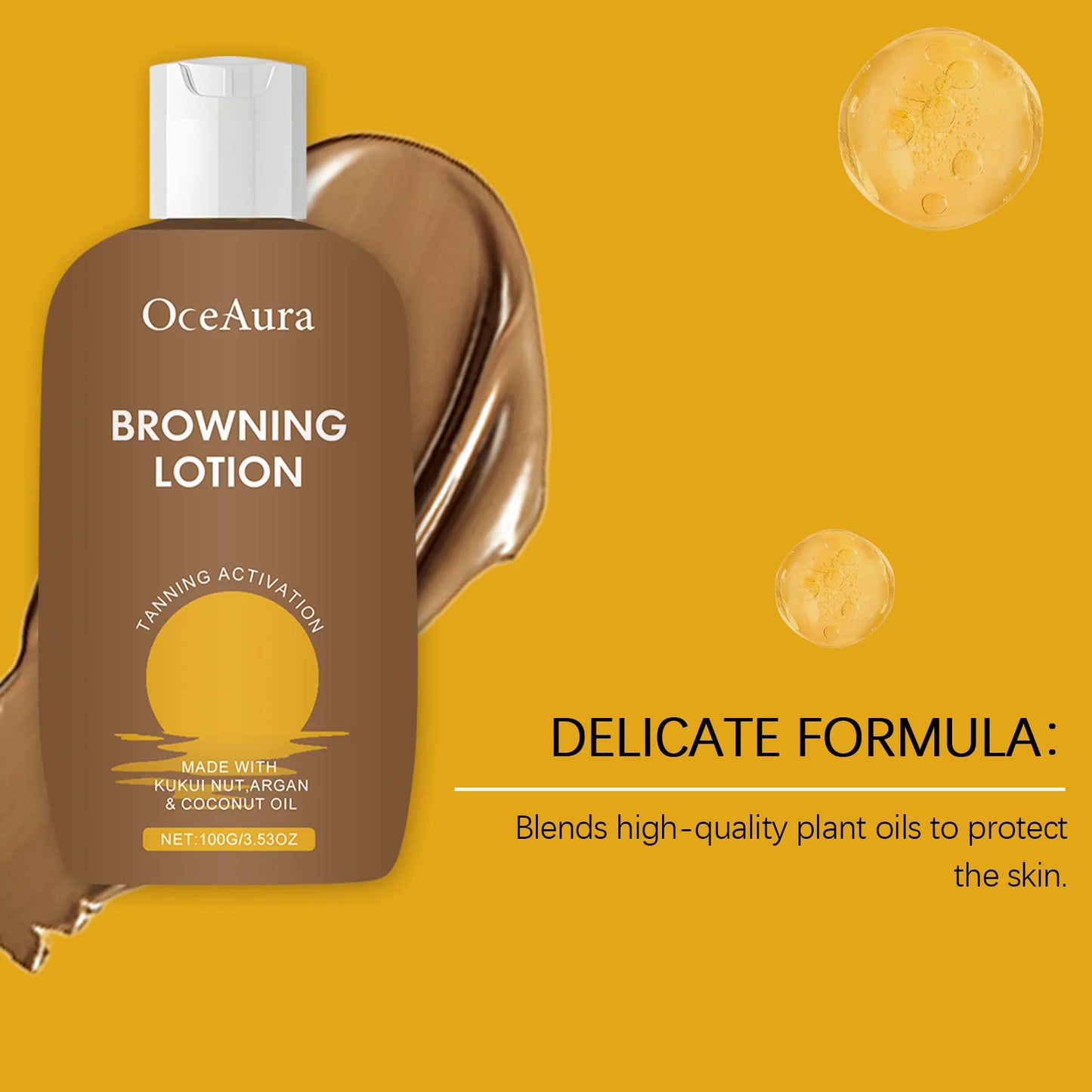 Sunless Self Tanning Cream | Natural Bronzer for Radiant Skin