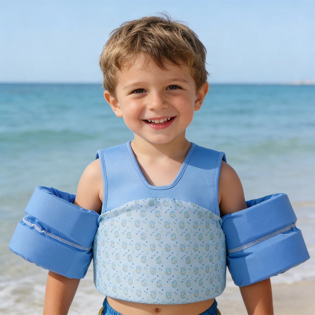 Kids Swim Vest | Adjustable Toddler Pool Floaties for Safety & Fun