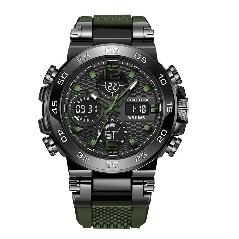 Men's Waterproof LED Sports Watch | Stylish & Multi-Functional