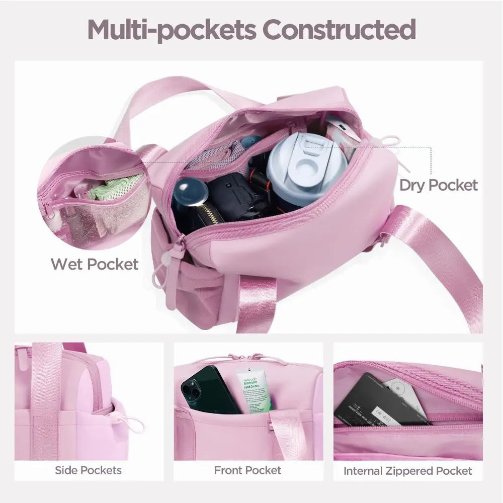 Waterproof Gym Bag | Large Capacity Multifunctional Tote for Women