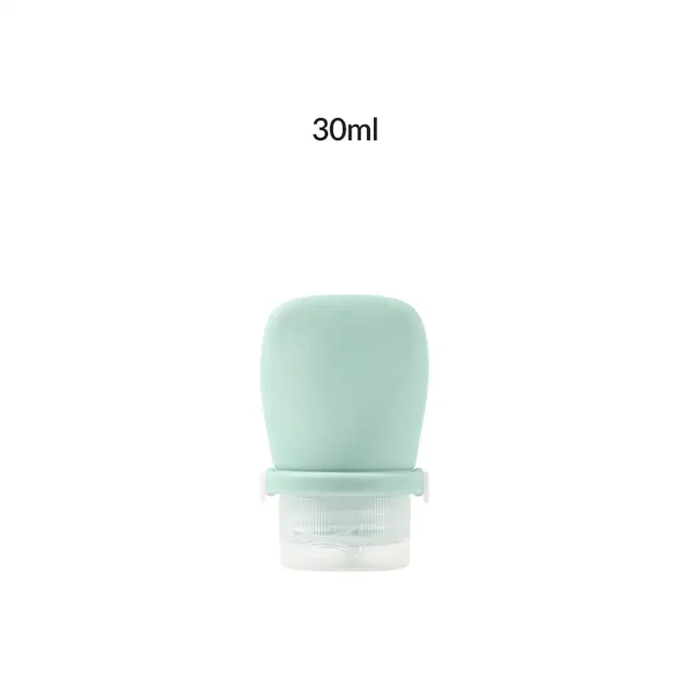Silicone Travel Bottle Set | Leakproof Refillable Cosmetic Containers