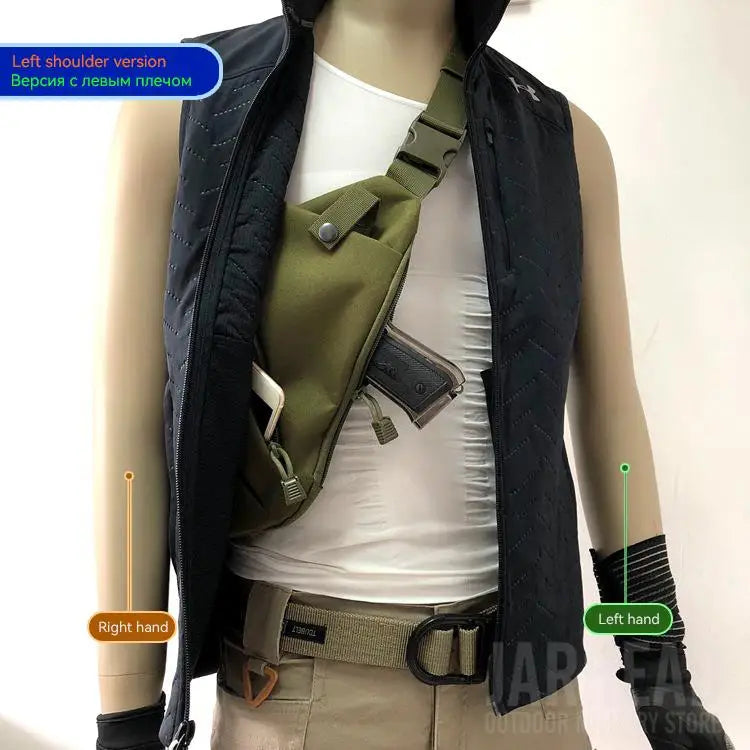 Multifunctional Concealed Tactical Storage Gun Bag | Anti-Theft Design