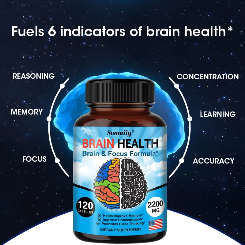 Brain Booster Supplement | Enhance Memory & Cognitive Function