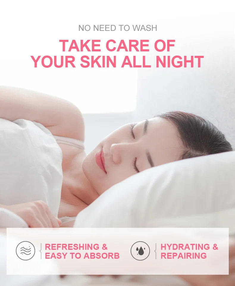 7pcs Moisturizing Facial Mask Set | Hydrating Night Masks