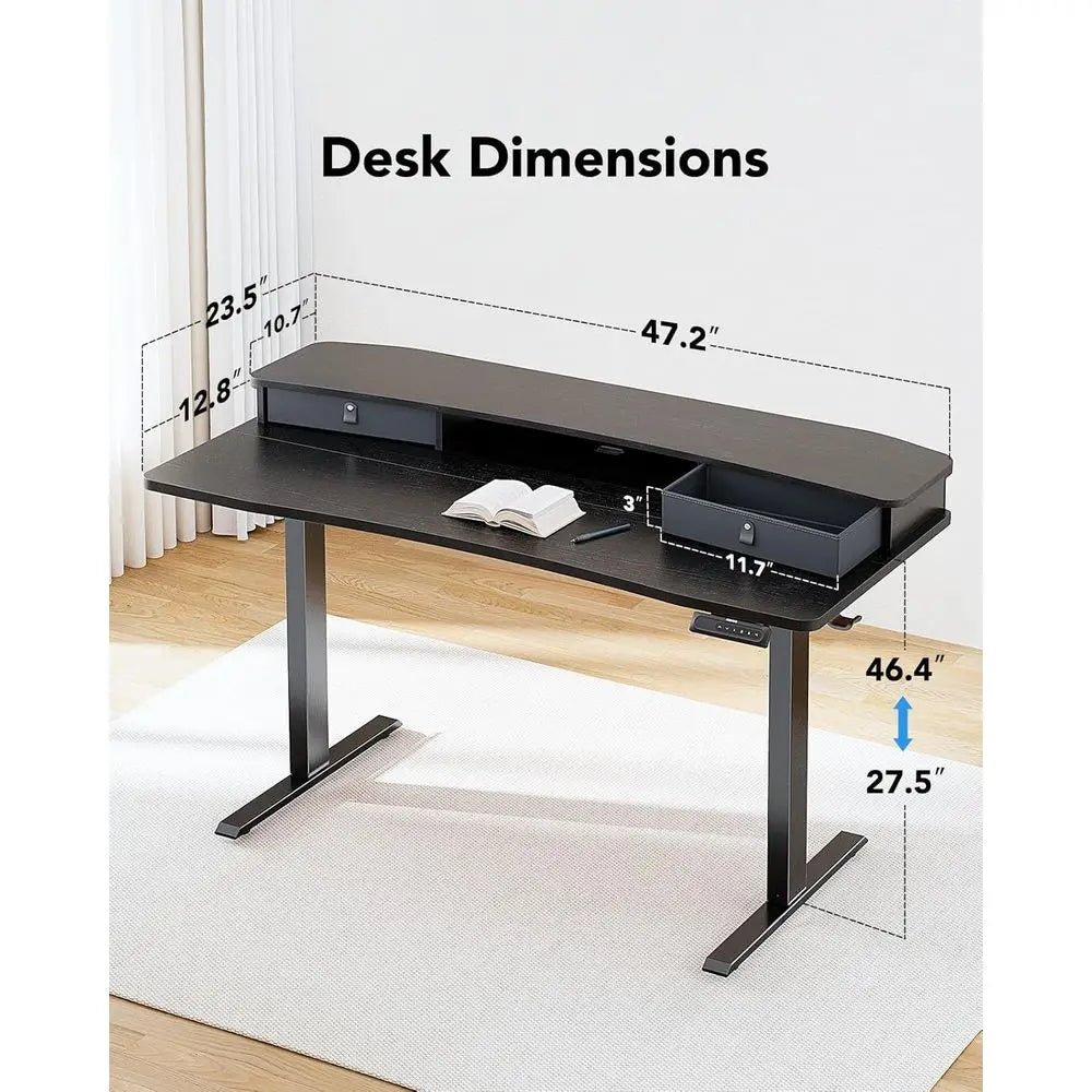 Electric Standing Desk | Adjustable Height Computer Desk