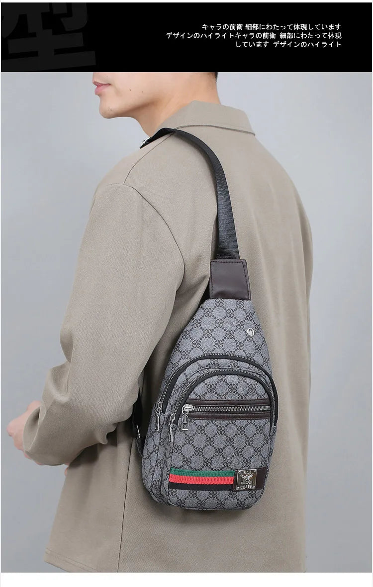 Fashionable Waterproof Crossbody Bag for Men and Women | Large Capacity