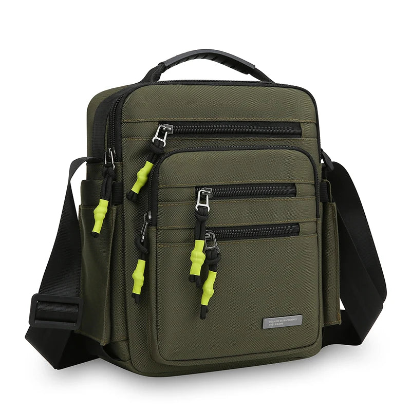 Bandolera de viaje multifuncional para hombre | Elegante y duradera