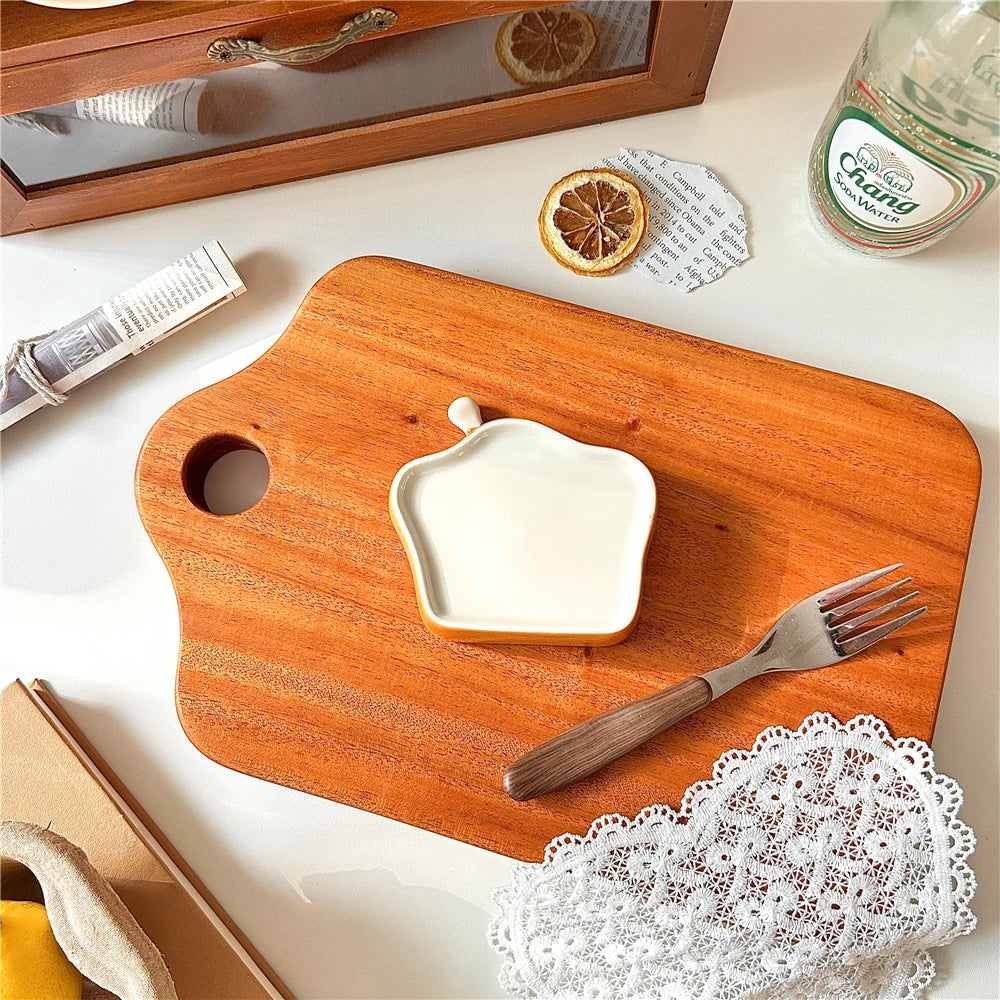 Cute Bread-Shaped Japanese Sushi Dipping Saucer | Mini Plate Tableware
