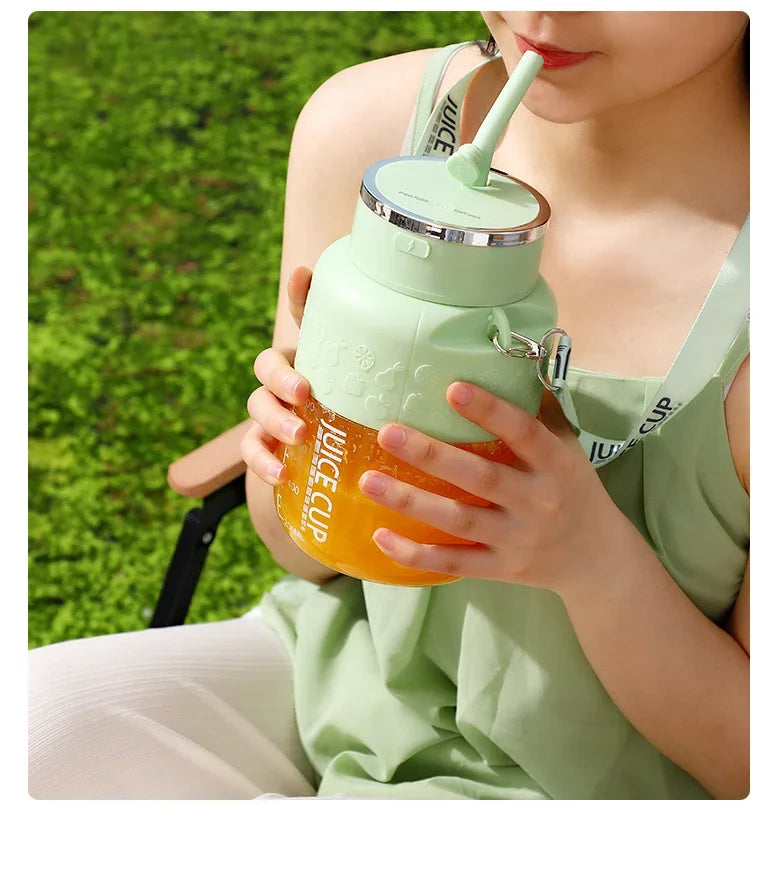 Wireless Portable Juicing Bucket | 800ml Fresh Fruit Juicer