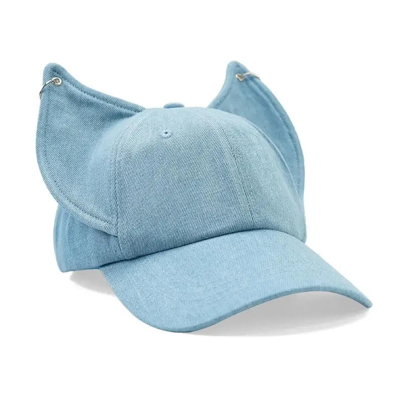 Unisex Fox Ears Baseball Cap | Trendy Hip Hop Sunshade Hat