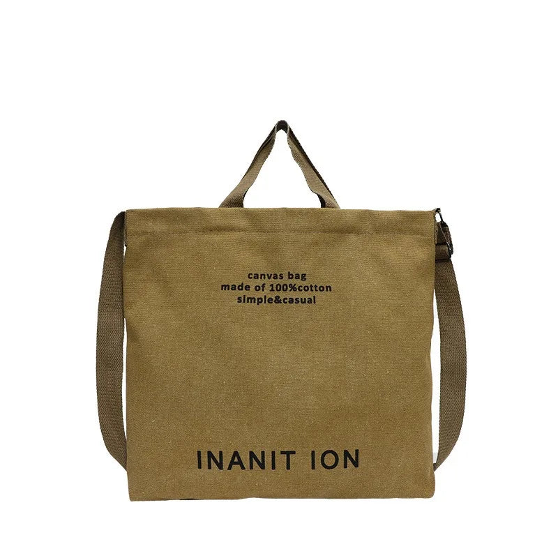 Trendy Urban Canvas Messenger Bags for Men & Women | Large Capacity