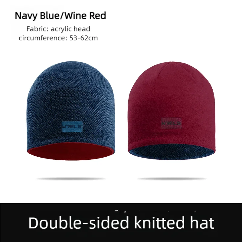 Unisex Two-Sided Fleece Hat | Warm Windproof Outdoor Sports Cap